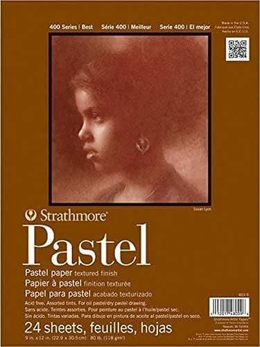 Strathmore Assorted Color Pastel Paper Pad 18"X24"-24 Sheets -403180 - Image 1