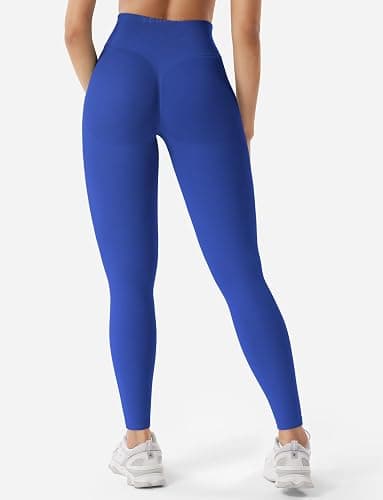 YEOREO Women Hidden Scrunch Impact Leggings V Cross Waist Leggings Butt Booty Lifting Gym Pants thumbnail 5