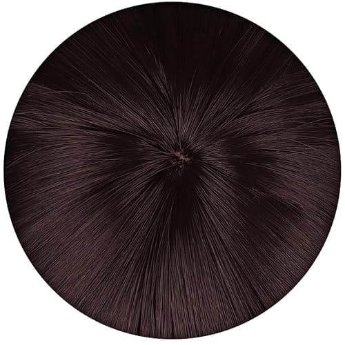 Shqncoh Anime Tetcho Suehiro Tetchou Suehiro Wig Brown Short Curly Party Hair Halloween Cosplay Props Accessory thumbnail 4