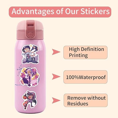 50PCS The Owl House Water Bottle Stickers thumbnail 4