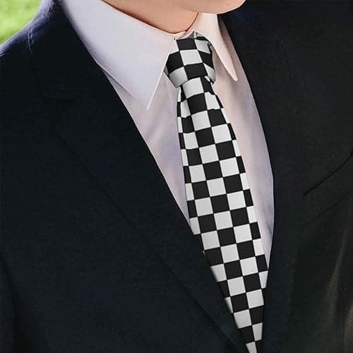 Yrassio Funny Tie For Men Boys, Novelty Skinny Men’s Necktie Fashion Narrow Wide thumbnail 4