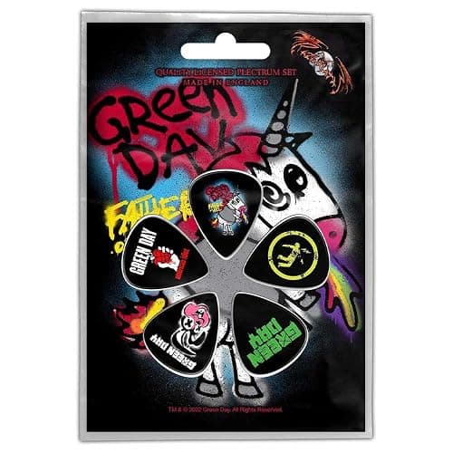 GREEN DAY - 'Father Of All' Guitar Pick Set - Image 1