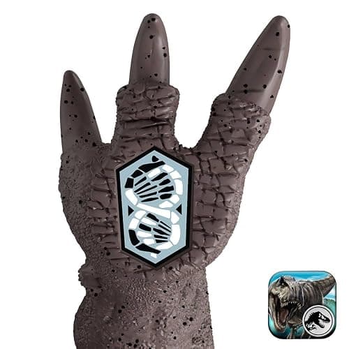 Mattel Jurassic World Rebirth Vehicle with 1 Human & 1 Dinosaur Figure, Launch ‘N Battle Truck, Martin Krebs Figure & Raptor, Turret & 2 Projectiles thumbnail 6