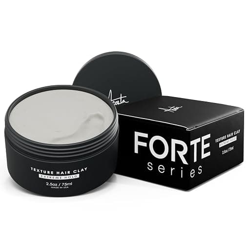 Hair Clay for Men by Forte Series | Extreme Hold Men's Hair Clay | Matte Clay with Natural Ingredients to Add Texture, Volume and Definition to Thick/Coarse Hair | Premium Men's Hair Styling Products - Image 1