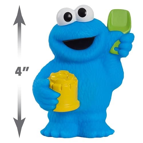 Sesame Street Floating Fun Friends 3-Piece Set Water Squirters Bath and Pool Toys, Kids Toys for Ages 2 Up by Just Play thumbnail 4