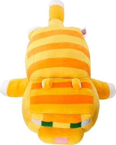 Mattel Minecraft Plush Cat 12-inch Stuffed Animal Figure, Floppy Soft Doll Inspired by Video Game Character, Collectible Toy thumbnail 5