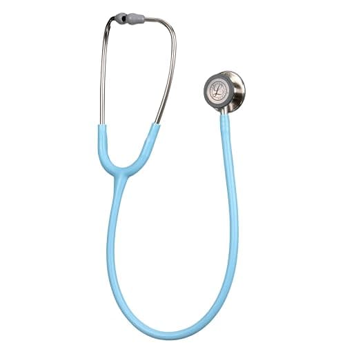 3M Littmann Classic III Monitoring Stethoscope, 5912C, More Than 2X as Loud, Weighs Less, 27" Marine Blue Satin-Finish Tube for Added Comfort, Flexibility and Cleanability thumbnail 12