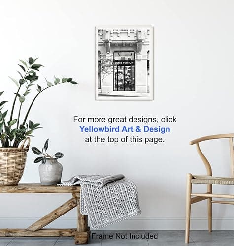 Photo of Designer Store Glam Wall Decor – Unique Designer Home Art Poster for Apartment Living room Bedroom – Chic Gift for Women Woman Wife Her Haute couture Fashion Fans– 8x10 Picture Print Wall Art thumbnail 6