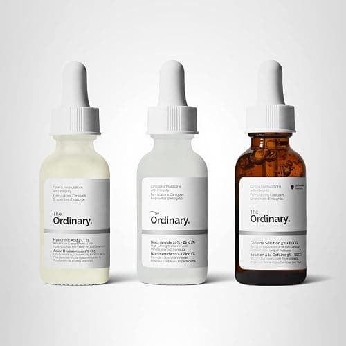 The Ordinary Serum Favorites Set – Hyaluronic Acid 2% + B5, Niacinamide 10% + Zinc 1%, Caffeine Solution 5% – Eye and Face Serums for Hydrating, Brightening & Pore-Minimizing Skin Care thumbnail 10