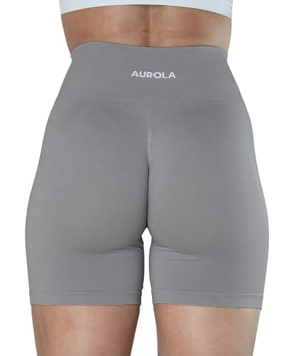 AUROLA Intensify Workout Shorts for Women Seamless Scrunch Short Gym Yoga Running Sport Active Exercise Fitness Shorts thumbnail 4