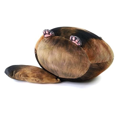Raccoon Plush, 10" Raccoon Stuffed Animal, Cute Plushies for Girls, Soft Plush Pillow, Kitten Throw Pillow Doll Big Plush Toy Decoration Doll Gift for Kids Boys Birthday Christmas thumbnail 4