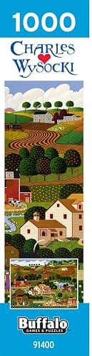 Buffalo Games - Charles Wysocki - Old Homestead - 1000 Piece Puzzle - Challenging Puzzle Perfect for Game Nights - Finished Size is 26.75 x 19.75 thumbnail 6
