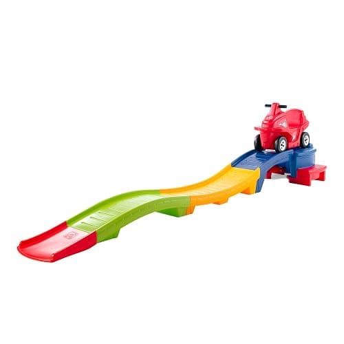 Step2 Up & Down Roller Coaster Toy for Kids, Ride On Push Car, Indoor/Outdoor Playset, Toddlers Ages 2 - 5 years old, Compact Storage, Max Weight 50 lb., Multicolor - Image 1