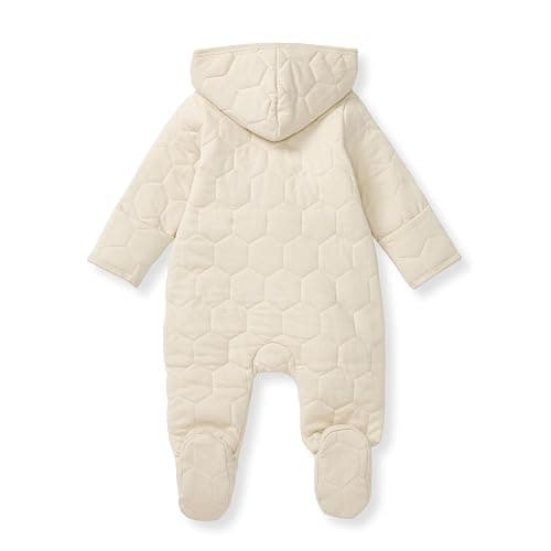 Burt's Bees Baby Baby Girl's Rompers, Set of 2 Bubbles, One Piece Jumpsuits, 100% Organic Cotton thumbnail 2