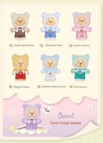 MINISO Disney Winnie The Pooh Candy Series 1 Random Blind Bag Blind Box Cute Birthday Gift for Christmas, Halloween thumbnail 5