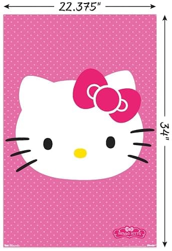 Trends International Unframed Poster Prints, Hello Kitty Face thumbnail 3