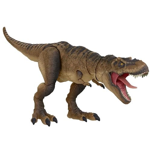 Mattel Jurassic World Mattel Jurassic Park Hammond Collection T Rex, Tyrannosaurus Rex Collector 24-in Dinosaur Figure, Deluxe Articulation thumbnail 4