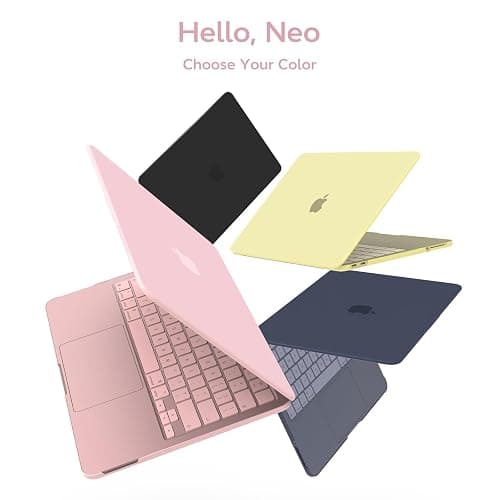 B BELK for MacBook Neo Case 13 inch 2026 Release Model A3404 with A18 Pro Chip, Slim Matte Hard Shell Case with Keyboard Cover & Screen Protector, Precision Fit Protective Laptop Cover, Rose Quartz thumbnail 6
