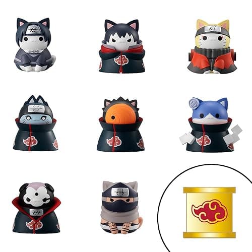 Megahouse - Naruto Shippuden - Nyaruto Shippuden: Battle to defend Konoha!, Mega Cat Project (Complete Set with Gift) - Image 1