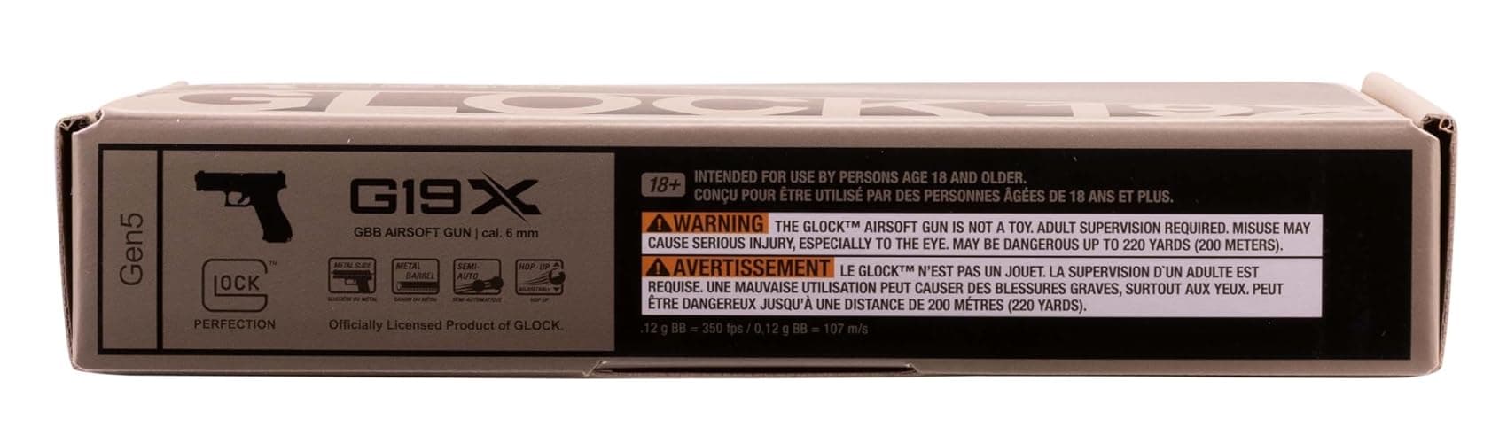 Umarex Glock 19X Blowback 6mm BB Pistol Airsoft Gun, Glock 19X GBB thumbnail 7