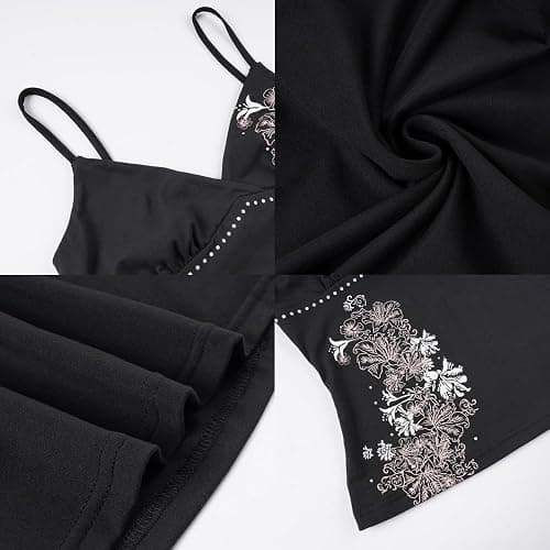 Cottagecore Summer Y2k V Neck Floral Tops Grunge Halter Tank Top 2000s Cute Backless Sleeveless Going Out Outfits thumbnail 4