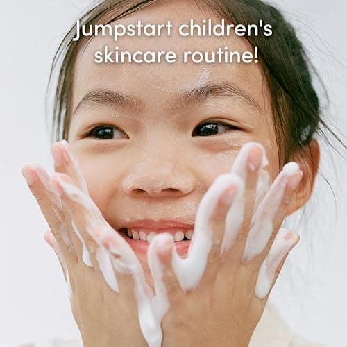 Kids Happy Morning DUO: Clean & Vegan Skin Care for Kids Bundle | Skin Care Cloud Face Wash + SPF 20 Mineral Face Cream | Non-Toxic | Non-Comedogenic | Fun | Easy-to-Use Skincare thumbnail 8