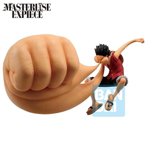 Ichibansho Figure - One Piece - Monkey D. Luffy Gear 3 (Road to King of The Pirates), Bandai Spirits Masterlise Collectible Statue thumbnail 4
