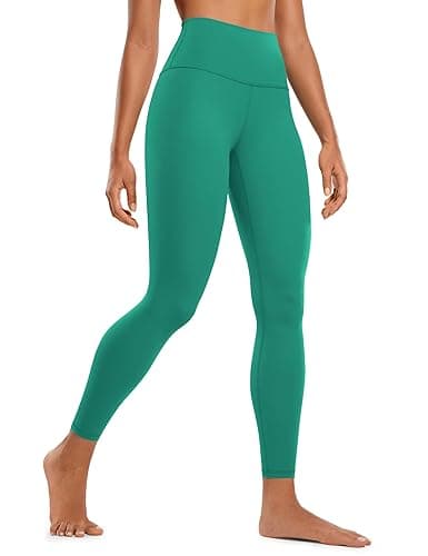 CRZ YOGA Butterluxe High Waisted Lounge Legging 25" - Buttery Soft Workout Yoga Pants for Women - Small - Cascadia Green