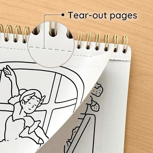 Girl Moments Vol. 2 - Coloring Book (Spiral Bound) & Sticker Set for Adults & Teens thumbnail 5