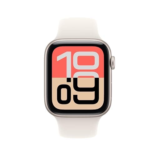 Apple Watch SE 3 [GPS 40mm] Smartwatch with Starlight Case with Starlight Sport Band. Fitness and Sleep Trackers, Heart Rate Monitor, Always-On Display, Water-Resistant thumbnail 2