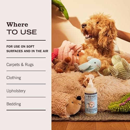 MRS. MEYER'S CLEAN DAY Pet Odor Neutralizer, Coconut Leaf Scent, 12oz thumbnail 6