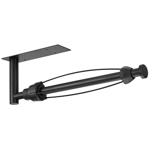DEKAVA Paper Towel Holder Under Cabinet Wall Mount for Kitchen Paper Towel, Self-Adhesive Paper Towel Bar, Paper Towel Rack, SUS304 Stainless Steel 13 inch (Black R, 1) - Image 1