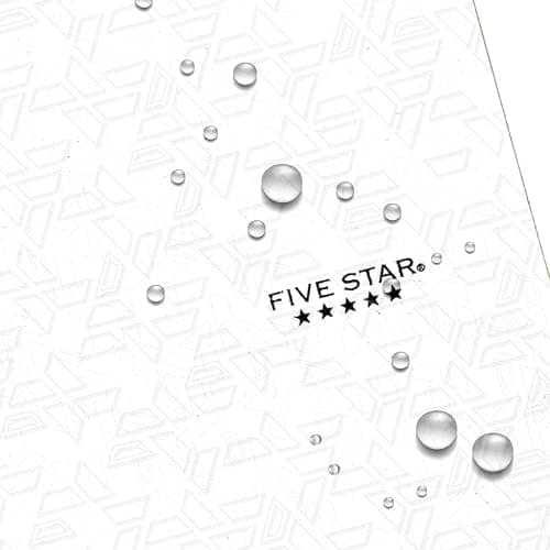 Five Star 2-Pocket Folder, Plastic Folder with Stay-Put Tabs, Fits 3-Ring Binder, Holds 8-1/2" x 11" Paper, White (333420I-ECM) thumbnail 6