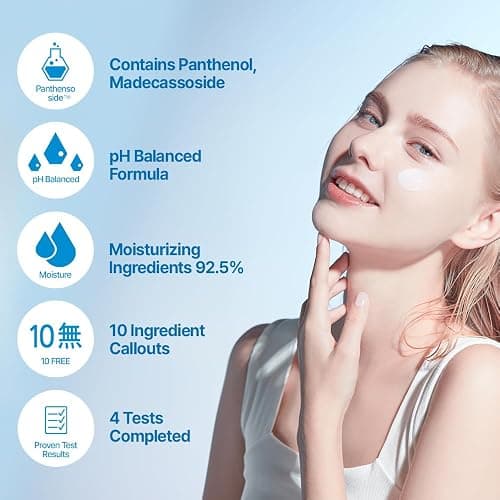 ETUDE SoonJung Hydro Barrier Cream | 92.5% Moisturizing Ingredients, Gel Formula for Soothing, pH Balanced Moisturizer for Hydrating, Panthenol, Madecassoside, Non-comedogenic, 2.54 Fl Oz (Tube Type) thumbnail 3
