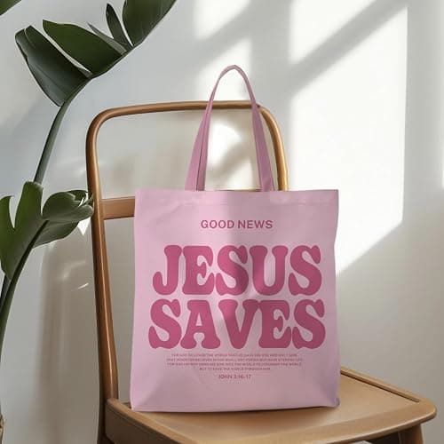 ignytiger Tote Bag - Christian Gifts for Women, Canvas Bags with Bible Verse Designs thumbnail 2