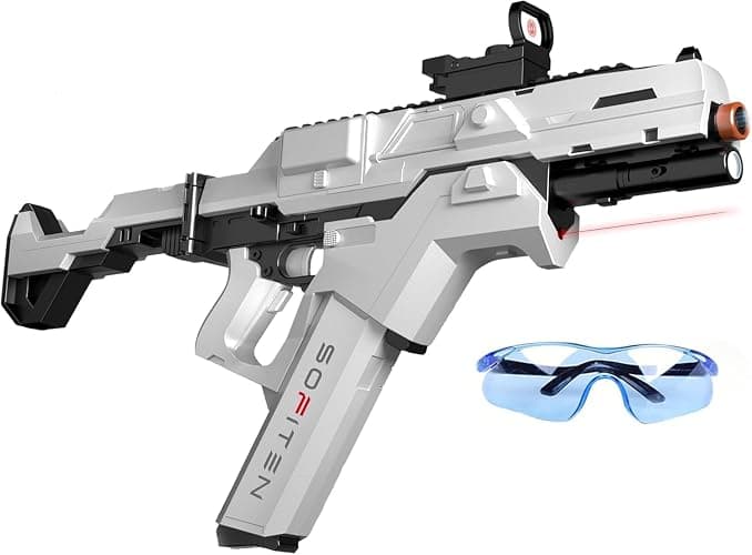 Fully Automatic Gel Ball Blaster Gun High Speed 180+ FPS Electric Gel Gun for Outdoor Shooting Game Summer Gifts Ages 14 & Up thumbnail 8