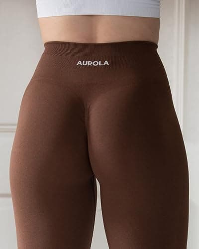 AUROLA Workout Leggings for Women Seamless Scrunch Tights Tummy Control Gym Fitness Girl Sport Active Yoga Pants thumbnail 7
