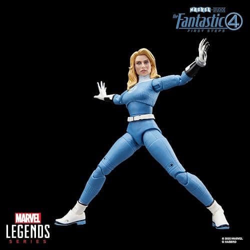 Marvel Legends Series Marvel's Invisible Woman, The Fantastic Four: First Steps Sue Storm Movie Collectible 6 Inch Action Figure Toy thumbnail 6