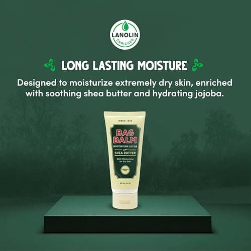 Bag Balm Vermont's Original Hand & Body Dry Skin Lotion with Shea Butter and Jojoba, Daily Hand Lotion for Dry Hands - Fragrance-Free, Non-Greasy Hand Moisturizer, Tube - 3oz, 2 Pack thumbnail 5