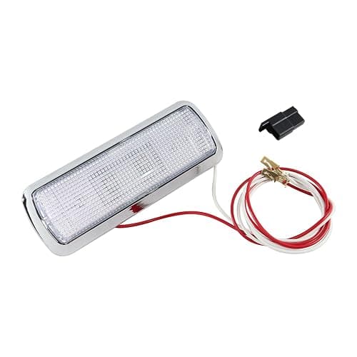 MGWILL Chrome Interior Dome Lamp Inside Cab Light Clear Lens Compatible with 1960-1972 Chevy GMC C10 C20 K10 thumbnail 3