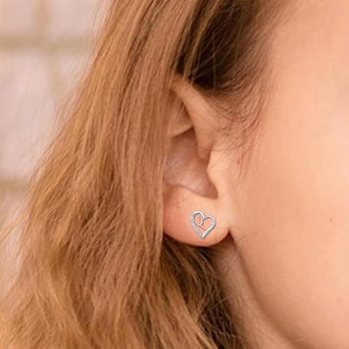 925 Sterling Silver Sport Gymnastics Stud Earrings | Gymnastics Gifts for Teen USA Gymnast Ear Studs Jewelry Gift Gymnastics Sports Jewelry for Granddaughter Christmas Gift thumbnail 4