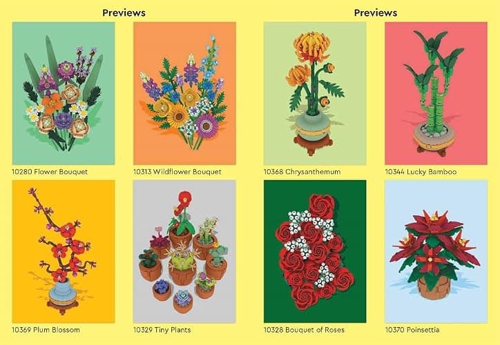 LEGO® Botanicals: Sticker Art thumbnail 5