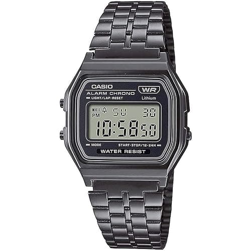 Casio - Unisex Watch A158WETB-1AEF - Watch - Plastic - Grey - 33.20 mm - Image 1
