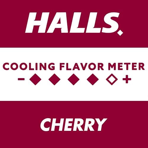 HALLS Cough and Throat Relief Cherry Cough Drops, Bulk Pack, 200 Drops thumbnail 7
