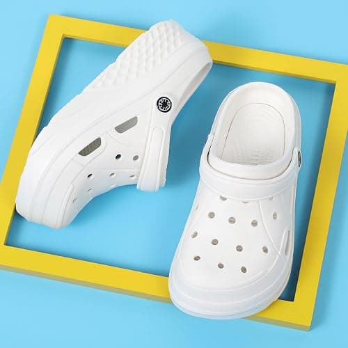 Meidiastra Women's Platform Clogs Slippers Slip On Slide Wedge Sandals for Women thumbnail 6