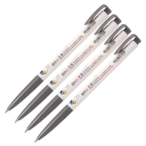 Dong-a Miffy Oil Based Ink Ball Point Pen Excellent Writing Black (Pack of 24 Pens) - Image 1