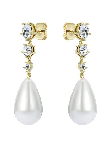 Ted Baker Pearsti Statement Crystal Bead Drop Earrings for Women thumbnail 2