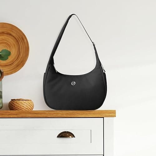 Babysun Mini Shoulder Bag Women Nylon Crescent Bag Underarm Shoulder Purse Women's Shoulder Handbags Small Tote Bag thumbnail 7