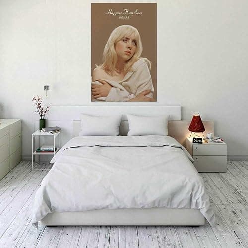Scorpio Posters Billie Eilish - Happier Than Ever Poster - Officially Licensed - 24" x 36" thumbnail 3
