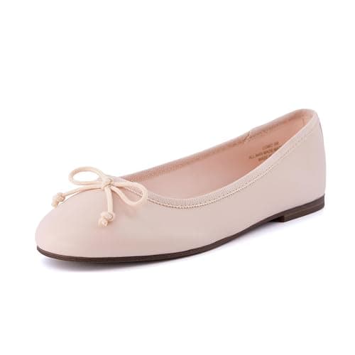 CUSHIONAIRE Como Ballet Flats for Women, Round Toe Mary Jane Womens Flats with Memory Foam Comfort, Wide Widths Available thumbnail 9